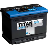 Titan EuroSilver 60 R низкий (60 А·ч)
