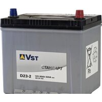 VST Стандарт Asia D32-2 60 R+ (60 А·ч)