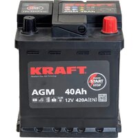 KRAFT AGM R+ 420A (40 А·ч) Image #3