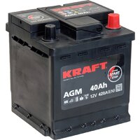 KRAFT AGM R+ 420A (40 А·ч) Image #4
