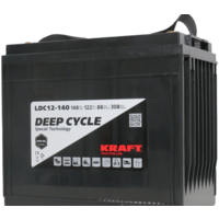 KRAFT 12V-148Ah(C20) L+ (148 А·ч)