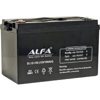 ALFA 12V-100Ah(C20) L+ (100 А·ч) Image #3