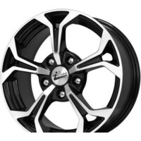 iFree Эрнесто (КС484) 15x6.5" 5x110мм DIA 65.1мм ET 35мм Блэк Джек Image #1