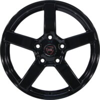 NZ R-02 17x7" 5x114.3мм DIA 54.1мм ET 45мм Black Image #2
