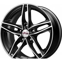 iFree Moskva (КС689) 16x6.5" 5x100мм DIA 67.1мм ET 40мм Блэк джек Image #1
