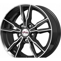 iFree Икигай (КС865) 16x6.5" 5x114.3мм DIA 67.1мм ET 50мм Блэк Джек Image #1