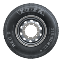 KAMA 315/80R22.5 FORZA REG D  154/150K TL (ведущая)  Image #3